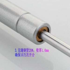 Cabinet Gas <b>Spring</b> D-2602 Silent Damping Hydraulic Rod Surface Mount Furniture <b>Hinge</b> Cold Rolled Steel Modern Design - Product Image 4