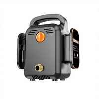 Lavadora de Autos Portátil de Alta Presión 24 bar 120W con Batería de Litio, Autocebante, Doble Uso, Recargable, Inteligente y de Alta Potencia, AC 220-240V