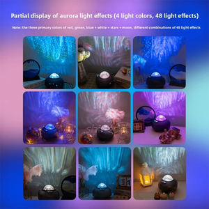 โปรเจคเตอร์ท้องฟ้าจำลองในร่ม ลำโพงเพลง <span class=keywords><strong>รีโมท</strong></span>คอนโทรล ไฟกลางคืนแบบเสียบ USB ของตกแต่งห้องนอนเด็ก โปรเจคเตอร์ LED ฉายภาพเนบิวลาและกาแล็กซี่ - Product Image 2