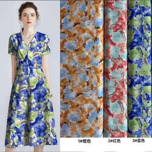 カスタマイズ可能な45*45 100% ビスコースレーヨン生地女性と子供服のために織られたパターンで快適なソフトデジタル印刷 - Product Image 6