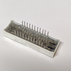 Phổ biến <span class=keywords><strong>anode</strong></span> màu trắng 0.4 inch 6 chữ số 14 đoạn dẫn Alpha số hiển thị 10mm HOUKEM-4061-BW - Product Image 2