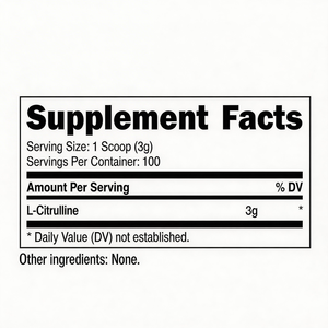 <span class=keywords><strong>Polvere</strong></span> di L-Citrullina per Adulti, Migliora le Prestazioni di Allenamento, Aumenta l'Energia, Migliora il Flusso Sanguigno e il Potenziamento Muscolare, 300g - Product Image 5