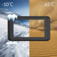Nueva Tablet PC Industrial Android 12 de 5 Pulgadas con GPS/WiFi/4G/BT, Resistente al Agua y a los Golpes, para Motocicletas y Vehículos Especiales