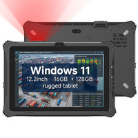 Tableta Industrial Resistente Emdoor de 12 Pulgadas con Batería Intercambiable en Caliente, Windows 12, Intel Core I5 I7, 5G, IP65, Impermeable, Alto Brillo