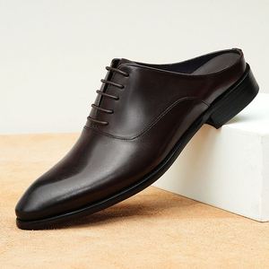 Chaussures Oxford Classiques Britanniques de Haute Qualité en Cuir Véritable pour Hommes, Style Casual, Formelles, pour le Bureau, avec Boucle et Sangle, Chaussures Monk - Product Image 5