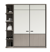 Armoire personnalisée pour toute la maison tatami simple moderne ensemble maison chambre à coucher en bois massif boîte haute rangement lit lumière meubles de luxe