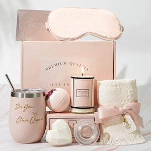 Set di Cura Femminile SPA, Confezione <span class=keywords><strong>Regalo</strong></span> Creativa per Compleanno Ragazze con Personalizzazione Gratuita, Set <span class=keywords><strong>Regalo</strong></span> Personalizzabile all'Ingrosso - Product Image 1