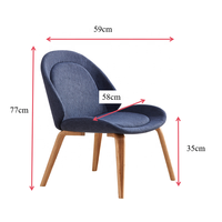 Chaise moderne de meubles de maison de vente directe d'usine pour le salon et l'hôtel