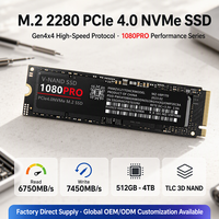 SSD interne M.2 NVMe 2280 PCIe 3.0 3D TLC NAND 128 Go 256 Go 512 Go 1 To pour ordinateur portable et de bureau