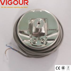 Krom kaplama SS316L dijital gaz basınç temas göstergesi çift ölçekli PSI ve <span class=keywords><strong>BAR</strong></span> için gaz regülatörü aralığı 1.6-400 <span class=keywords><strong>BAR</strong></span> - Product Image 5