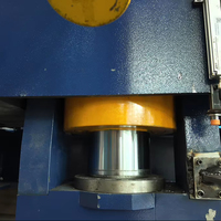 Calandre à trois rouleaux entièrement hydraulique W11S 80 3500 à distance de centre variable pour tôles métalliques