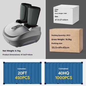 OEM Vollautomatisches Bein-Fuß-Integriertes Massagegerät Grenzüberschreitendes Airbag-Bein-Schönheitsgerät Fußtherapie-Massagegerät - Product Image 2