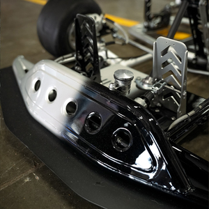 Kart de drift à essence de style compétition UE, moteur 212cc, essieu arrière à bride, aileron arrière en option, fournisseur en gros - Product Image 6