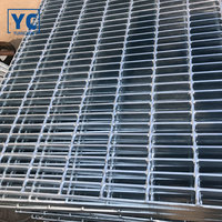 Grille en acier galvanisé à chaud de qualité industrielle, prix d'usine, acier au carbone pour les systèmes de drainage, les toitures, les plateformes d'atelier en extérieur