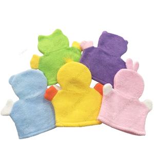 Guanti da bagno bambino Animale Carino Bambini Bath Guanti da bagno <span class=keywords><strong>scrub</strong></span> - Product Image 5