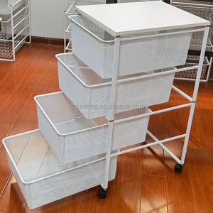 Customized Metal <strong>Wire</strong> Mesh Storage <strong>Baskets</strong> for Organizing Closet Metal Sliding <strong>Basket</strong> <strong>Drawers</strong> - Product Image 6