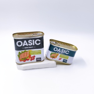 Carne <span class=keywords><strong>in</strong></span> <span class=keywords><strong>Scatola</strong></span> di Manzo/<span class=keywords><strong>Pollo</strong></span>/Carne <span class=keywords><strong>in</strong></span> Salamoia, Alimento di Emergenza Conservato <span class=keywords><strong>in</strong></span> Salamoia con Servizio OEM - Product Image 5