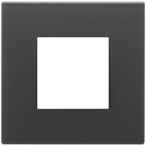 Satin Black Wall <b>Switch</b> <b>Plate</b> 13.5 Cm Length 3.9 Cm Height For Modern Home Use - Product Image 1