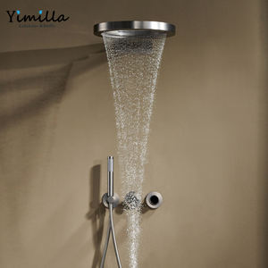 Meubles <span class=keywords><strong>de</strong></span> salle <span class=keywords><strong>de</strong></span> bain modernes <span class=keywords><strong>de</strong></span> luxe <span class=keywords><strong>pommeau</strong></span> <span class=keywords><strong>de</strong></span> <span class=keywords><strong>douche</strong></span> à cascade à effet pluie <span class=keywords><strong>douche</strong></span> <span class=keywords><strong>de</strong></span> salle <span class=keywords><strong>de</strong></span> bain numérique intelligente thermostatique à montage mural bidirectionnel - Product Image 6