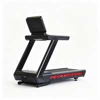 Caminadora Comercial para Gimnasio, Máquina para Correr de Alta Resistencia, Equipo para Trotar para Estudio de Fitness y Centro de Entrenamiento