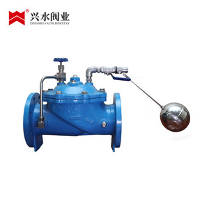 วาล์วควบคุมไฮดรอลิก Xingshui 100X แบบลอยตัว ผลิตจากเหล็กดัดชนิด Ductile Iron พร้อมหน้าแปลน DN50-300 - Product Image 3