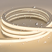 Tira de Luz LED de Silicona, Flexible, Tipo Neón, 12V 24V IP65, Emisión Superior, 22 Tamaños de 8x8 a 50x20mm, para Señalización y Decoración Exterior