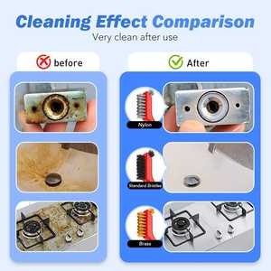 Ensemble de brosses métalliques industrielles et DIY avec manche ergonomique pour le polissage (OEM disponible) - Product Image 4