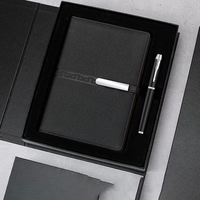 Carnet en cuir PU personnalisé avec logo, coffret rigide, 90 feuilles (180 pages) en papier protecteur pour les yeux, idéal pour le bureau, la médecine ou comme cadeau d'entreprise