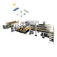 Ligne de calandrage par extrusion automatique pour la fabrication de films encapsulants solaires et photovoltaïques