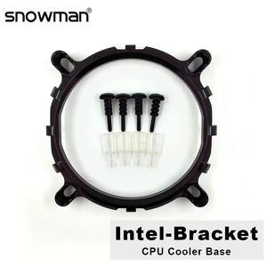 SNOWMAN 120mm RGB LED Fan Low Noise 3Pin Interface Aluminio Cool High Airflow Desktop Computer Case Cooler Iluminación colorida - Product Image 6