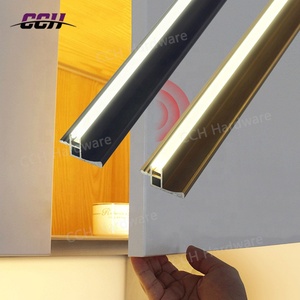 Aluminum Gola Profile C Handle Concealed Kitchen Cabinet Door <strong>Pull</strong> Handle with <strong>Light</strong> LED Aluminum <strong>Light</strong> <strong>Pulls</strong> - Product Image 4