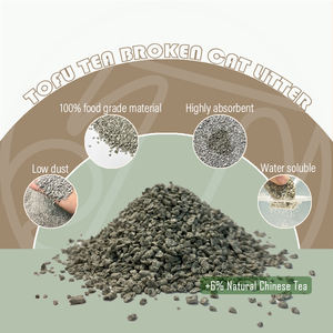 Keluaran baru kemasan ekspor penyerap cepat 2.5kg kotoran kucing tahu daun teh rusak - Product Image 3