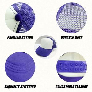 Écussons brodés personnalisés à prix d'usine pour casquettes de camionneur, idéaux pour les événements en plein air - Product Image 3