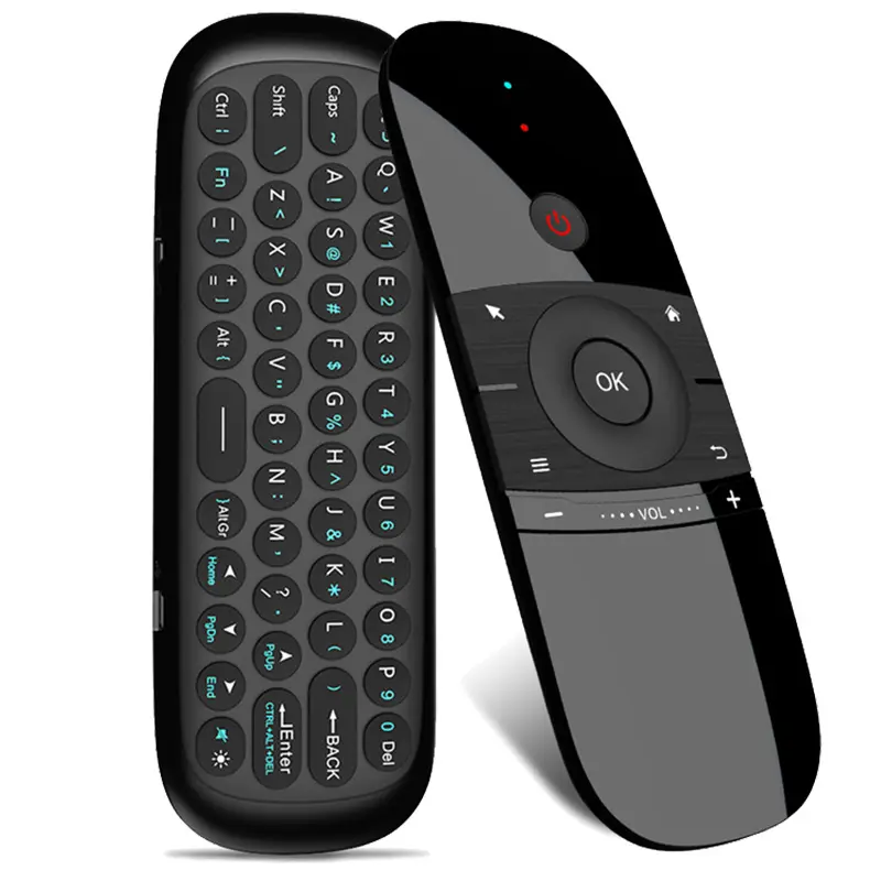 Smart Control Remote Air Mouse Mini keyboard W1 for TV Box