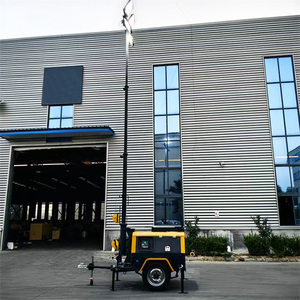 Low Maintenance Generator Trailer Type Mobile <b>Light</b> Tower 4*1000W 5M-9M Portable LED With for Oil Field Operations TP-LT All-Wea - Product Image 3