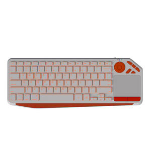 Clavier Bluetooth sans fil à rétroéclairage multicolore réglable, design unique, apparence originale, pour Smart TV - Product Image 1