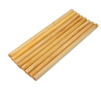 Pailles à boire écologiques en bambou jetables, compostables, recyclables et biodégradables, longueur 200 mm, pour les mariages, les fêtes, les événements, la vaisselle de table