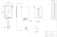 Pantalla Táctil Capacitiva BOE de 3.5 Pulgadas, Interfaz SPI, Resolución 320x480, Brillo 300cd/IC ILI9488