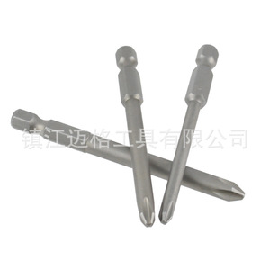 S2 Material Phillips <b>Screwdriver</b> <b>Bit</b> <b>Set</b> 150mm 100mm 75mm Long Silver Finish - Product Image 5