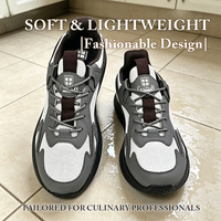Chaussures de chef professionnelles CHUDUN, antidérapantes, légères, anti-odeur, unisexes, respirantes, dessus en mesh, doublure en coton, semelle en caoutchouc