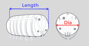 Op maat gemaakte duurzame, heavy-duty opblaasbare drijfzakken, ponton luchtzakken, herbruikbare drijfvermogen voor maritieme apparatuur - Product Image 5
