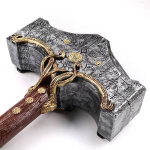 Réplica de Mjolnir, el Martillo de Thor, de Resina y Fibra de Vidrio, para Cosplay, de God of War - Product Image 4