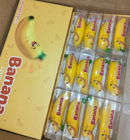 Jouet Squishy Croustillant Banane Réaliste, Jouet Anti-Stress à Rebond Lent, Jouet à Presser au Bout des Doigts Unisexe, À partir de 5 Ans
