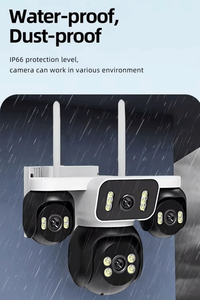 Vesafe 12MP aov ngoài trời năng lượng mặt trời cctv <span class=keywords><strong>camera</strong></span> giám sát 24 giờ video báo động không thấm nước zoom màn hình 24/7 ngoài trời an ninh - Product Image 6
