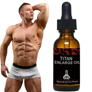 Tratamiento de la impotencia, 10ml, eyaculación precoz, mejora la esencia de extracto Natural puro, aceite esencial para hombres, Aceite de Masaje para agrandar