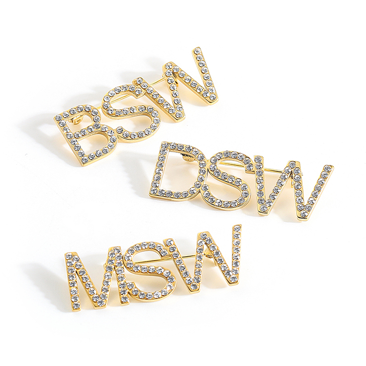 Luxury Fashion Jewelry Metal Pins Brooch