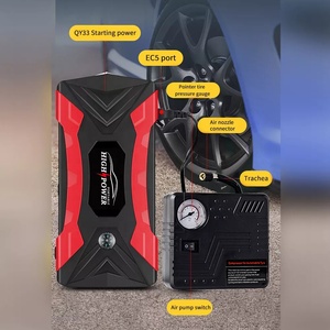 Заводская поставка: Пусковое устройство 12В 99800мАч с литиевой батареей, многофункциональный портативный аварийный комплект для запуска автомобиля - Product Image 2