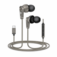 Écouteurs intra-auriculaires de type C pour l'apprentissage électronique, la formation, le fitness, stéréo