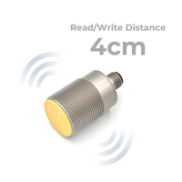 Lecteur RFID Compact Encastré FineJoin D1642R 13,56MHz Industrie Haute Fréquence RS485 IP67 Lire Écrire pour Étiquettes MES