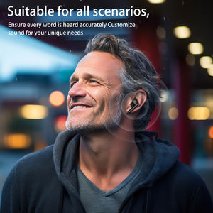 Audífonos <span class=keywords><strong>con</strong></span> cámara binaural en el oído <span class=keywords><strong>con</strong></span> 4 canales Reducción de ruido inalámbrica recargable para pérdida auditiva moderada a leve - Product Image 5